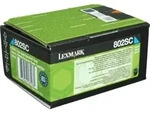 Lexmark Toner 80C2SC0 802SC cyan
