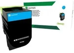 Lexmark Toner 70C2HC0 702HC cyan