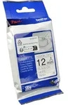 Brother P-Touch Band TZe-R231 schwarz auf textil wei&szlig; 12mm x 4m