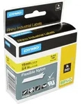Dymo Label Band IND 18491 (S0718090) schwarz auf gelb 19mm x 3,5m Nylon flexibel