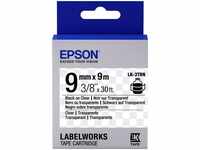 Epson LK-3TBN, Epson Schriftband LK-3TBN schwarz auf transparent 9mm x 9m (9mm x 9m)