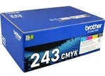 4 Brother Toner TN-243CMYK Multipack KCMY