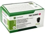 Lexmark Toner 78C20M0 magenta
