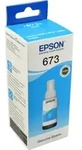 Epson Nachf&uuml;lltinte C13T67324A cyan 673 T6732