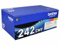 3 Brother Toner Multipack TN-242CMY 3-farbig