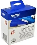 Brother PT Etiketten DK22210 weiss 29mm x 30,48m Rolle