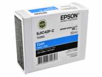 Epson C13T52M240, Epson Tinte C13T52M240 SJIC42P-C cyan (50ml)