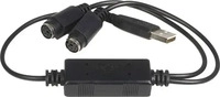 StarTech.com USBPS2PC, StarTech.com Startech USB auf PS/2 Adapter f&uuml;r Tastatur und