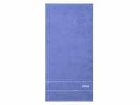 BOSS Handtuch - PLAIN, Handtuch, Baumwolle Blau 50x100 cm