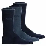 camel active Herren Socken, 3er Pack - Box, Basic Socken, Bio-Baumwolle Blau...