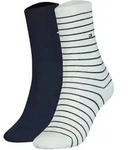 TOMMY HILFIGER Damen Socken, 2er Pack - Women's Patterned Styles...