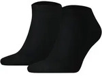 TOMMY HILFIGER Herren Sneaker Socken, 2er Pack - TH, Baumwolle, Uni, 39-49 Schwarz /