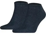 TOMMY HILFIGER Herren Sneaker Socken, 2er Pack - TH, Baumwolle, Uni, 39-49 Blau...