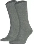 TOMMY HILFIGER Herren Socken, 2er Pack - Classic, Str&uuml;mpfe, einfarbig Hellgrau /
