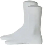 Hudson 4 Paar Herren Socken - Only, Strumpf, Komfortbund, Einfarbig (2x 2-Pack) Weiss