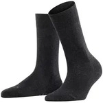 FALKE Damen Socken - Sensitive London, Kurzsocken, einfarbig Anthrazit / 35-38
