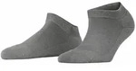 FALKE Damen Sneakersocken - ClimaWool, einfarbig, Merinowolle Grau / 37-38