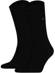 TOMMY HILFIGER Herren Socken, 2er Pack - Classic, Str&uuml;mpfe, einfarbig Schwarz /