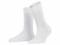 FALKE Damen Socken - Sensitive London, Kurzsocken, einfarbig Weiß 35-38