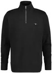 GANT Herren Sweatshirt - REGULAR SHIELD HALF ZIP SWEAT, Rei&szlig;verschluss-Kragen, Logo