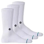 STANCE Unisex Socken 3er Pack - Icon, Logo, Basic, Crew Socken Wei&szlig; / 38-42