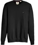 Levi's Herren Strickpullover - "Lightweight Housemark Sweater", Rundhals,