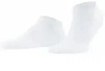FALKE Herren Socken - Family Sneaker, Anti-Slip-System, Baumwollmischung, Uni Wei&szlig;