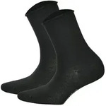 Hudson 2 Paar Damen Socken - Only 2-Pack, Strumpf, Rollrand, Einfarbig Schwarz /