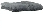 CAW&Ouml; Handtuch - C Noblesse, Walkfrottier, Baumwolle Anthrazit 50x100cm