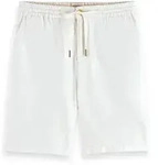 SCOTCH&SODA Herren Leinenshorts - Fave Cotton/Linen Twill Bermuda Short, einfarbig