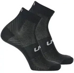 UYN Unisex Quarter Socken, 2er Pack - Essential Low Cut Socks, Logo, einfarbig