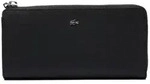 LACOSTE Damen Geldb&ouml;rse - DAILY City Long Wallet, 9,5x19x3cm (HxBxT) Schwarz