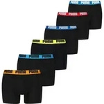 PUMA Herren Boxer Shorts, 6er Pack - Basic Boxer ECOM, Cotton Stretch, Everyday