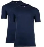 HOM Herren T-Shirt Crew Neck 2er Pack - Tee Shirt Harro New, kurzarm, Rundhals,