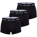 Marc O Polo Herren Boxer Shorts, 3er Pack - Trunks, Organic Cotton, Stretch Schwarz L