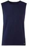Bruno Banani Herren Tanktop - Check Line 2.0, Rundhals, Polyamid, Karo, Logo, Bruno Banani Herren Tanktop - Check Line 2.0, Rundhals, Polyamid, Karo, Logo,