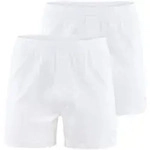 CALIDA Herren Jersey Boxershorts , 2er Pack - Cotton Code, einfarbig, 100% Baumwolle