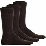 bugatti Herren Socken, 3er Pack - Socks Soft Cotton Uni Basic Braun / 39-42