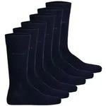 GANT Herren Socken, 6er Pack - Soft Cotton Socks, Str&uuml;mpfe, einfarbig Blau /...