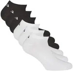 FILA Unisex Sneaker Socken, 6er Pack - Invisible, kurze Socken, Logo (2x 3 Paar)