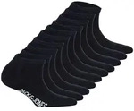 JACK&JONES Kinder Sneakersocken, 10er Pack - JACDONGO SOCKS, Baumwollmischung,