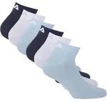 FILA Unisex Quarter Socken, 6er Pack - Kurzsocken, Training, Sport, Logo (2x 3...