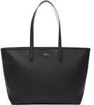 LACOSTE Damen Handtasche - Anna Petit Piqu&eacute; Zipped Shopping Bag, 30x35x14cm...
