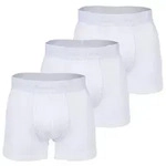 Marc O Polo Herren Boxer Shorts, 3er Pack - Boxer,Organic Cotton Stretch Wei&szlig; L