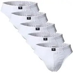 CECEBA Herren Slips, 5er Pack - Sport Slip, Basic, Baumwolle, M-3XL, einfarbig...