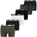 PUMA Herren Boxer Shorts, 6er Pack - Basic Boxer, Cotton Stretch, Everyday