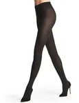 FALKE Damen Strumpfhose - Cotton Touch, Blickdicht Schwarz S (36-38)