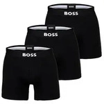 BOSS Herren Boxershorts, 3er Pack - Boxer Brief, Boss One, Cotton Stretch, Logo BOSS Herren Boxershorts, 3er Pack - Boxer Brief, Boss One, Cotton Stretch, Logo