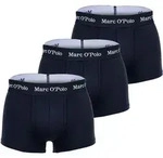 Marc O Polo Herren Boxer Shorts, 3er Pack - Trunks, Organic Cotton, Stretch Navy / L