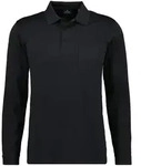 RAGMAN Herren Langarm-Poloshirt - Soft Knit Polo Knopf Langarm, Baumwollmischung,